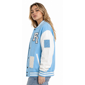 Chaqueta de Béisbol Personalizada con Logotipo, Chaquetas Varsity Letterman, Fabricantes de Ropa, Proveedor de Chaquetas Letterman Personalizadas - Product Image 3