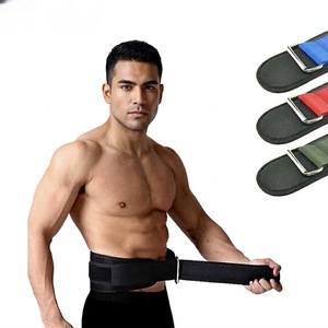 Custom Logo <b>Weight</b> Lifting Belt Hook Loop Closure Adjustable Breathable Soft for Daily Gym Use and Fitness <b>Training</b> - Product Image 6