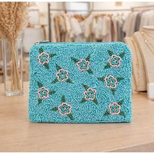 Unique Seed Beads <b>Coin</b> <b>Pouch</b> With Detailed Embroidery Luxury Beaded Embroidery <b>Coin</b> <b>Pouch</b> For Women Style - Product Image 6