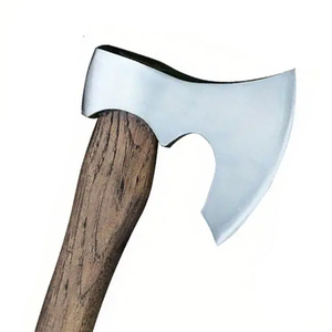 Portable Mini <b>Axe</b> With High Strength Steel Head And Ergonomic Wooden Handle For Outdoor <b>Camping</b> Bushcraft Hiking Gardening And W - Product Image 2