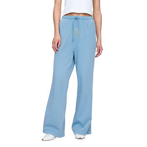 Pantalones Deportivos Casuales de Invierno para Mujer, Corte Recto, 100% Algodón Orgánico, Estampado 3D, Logotipo Personalizado, Pantalones Jogger, Pantalones con Arrugas - Product Image 1