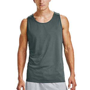 Camisetas de Tirantes Personalizadas de Alta Calidad para Hombre, Color Sólido, Estilo Deportivo, Elásticas, 100% Algodón, Transpirables y Ecológicas - Product Image 1