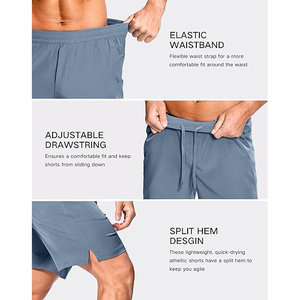 Pantalones Cortos Deportivos para Hombre con Forro Sherpa, Térmicos, Cálidos para Invierno, Casuales, de Felpa, con Cintura Elástica, Ajuste Cómodo y Relajado - Product Image 4