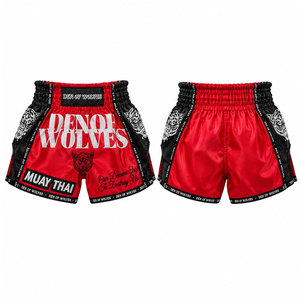 Pantalones Cortos de Boxeo de Artes Marciales Muay Thai de Alta Calidad para Entrenamiento y Competencia, 100% Poliéster, Duraderos y Transpirables - Product Image 1