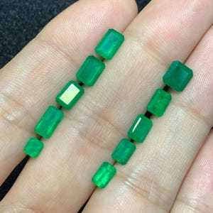 Esmeralda Natural Suelta Certificada IGI con Efecto de Luz para Joyería, Anillo, Colgante, Pendientes, Regalo para Mujer - Product Image 4