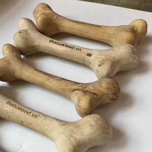 Jouets à mâcher pour chiens en bois de bonne qualité, bâtonnets de dentition durables en bois massif pour chiens, en forme d'os, fabriqués au Vietnam - Product Image 3