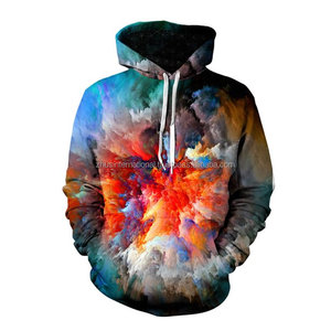 Sweat à capuche de haute qualité pour hommes, sweat surdimensionné, tenue de Sport, sweat-shirt décontracté, polaire, imprimé personnalisé, 100% - Product Image 3