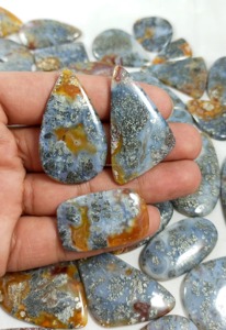 Piedra Preciosa Suelta de Marcasita Natural, Pirita Cabujón, Cuarzo Curativo, Curación de Chakras, Hecha a Mano, Formas Mixtas, Lote al por Mayor - Product Image 1