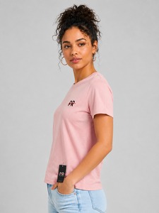 Camiseta Premium para Mujer, Personalizable, Verano, Tejido Grueso de 220 g/m², 100% Algodón, Transpirable, Logos Bordados Personalizados, Apliques - Product Image 4