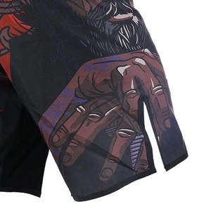 Pantalones Cortos de MMA de Alta Calidad, Tejido Resistente, Costuras Fuertes, Ajuste Flexible, Duraderos, para Entrenamiento Intenso de Artes Marciales - Product Image 6