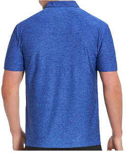 Camisetas Polo de Color Azul Personalizadas para Hombre de Calidad Superior 2026, Corte Ajustado, Tela Ligera y Cómoda - Product Image 6