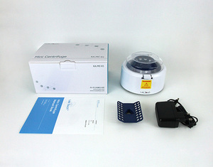 Minicentrífuga LabTouch KA.MC-01 de 6000 RPM, 2000xg RCF Máx., Rotor de 6 Posiciones, ABS + Aleación de Aluminio + PC para Tubos de PCR y Micro Muestras - Product Image 4