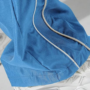 กางเกงแทร็คผู้ชายทรงหลวมสไตล์สตรีทแวร์สุดเทรนดี้ รับผลิตงานปักลายพิมพ์ตามสั่ง - Product Image 6