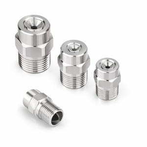หัวฉีดน้ำแรงดันสูงแบบพ่นแบน V-jet สำหรับล้างรถ ทำจากสแตนเลส 304SS ขนาด 1/8 นิ้ว 65 องศา เทคโนโลยี 3 มิติ รุ่นใหม่ - Product Image 3