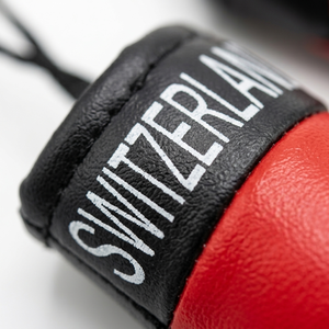 Guantes de boxeo con bandera de Suiza, guantes de entrenamiento con cordones de cuero PU, guantes de lucha duraderos para todas las estaciones para adultos, para MMA y Kickboxing - Product Image 5