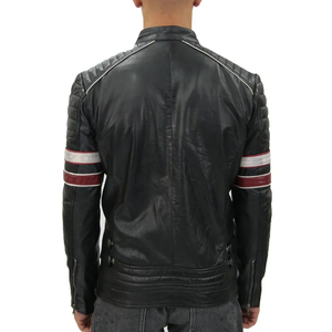 Affordable Rate <b>Men</b> <b>Leather</b> <b>Jacket</b> Lightweight high Quality Durable Material fully customized <b>Leather</b> <b>Jacket</b> with Full Sleeves - Product Image 6