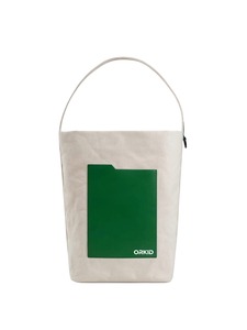 Sac seau en toile ORKID personnalisé avec logo, 400 GSM, réutilisable, avec poignée en toile, fermeture éclair, léger, pour le shopping - Product Image 2