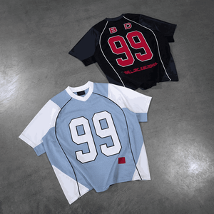 Maillot de football personnalisé en mesh, uniforme de baseball en gros, fabricant de vêtements de sport OEM, fournisseur en gros, qualité supérieure - Product Image 3