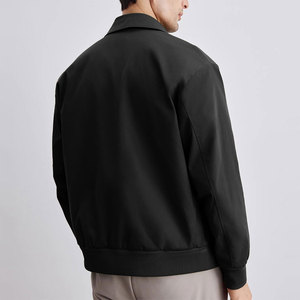 Lightweight Genuine <b>Leather</b> <b>Blazer</b> Korean Style Lapel <b>Jacket</b> Men's Casual Eco-Friendly Anti-Bacterial Windproof - Product Image 1