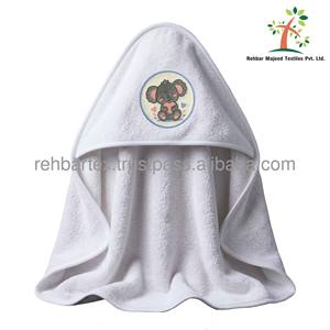Premium Baby Hooded Bath <b>Towel</b> Comfy Cotton Terry Bath <b>Wrap</b> Quick-Dry Newborn Bath <b>Towel</b> Gentle on Skin OEM/ODM Bulk Supply - Product Image 4
