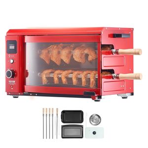 Máquina Eléctrica para Shawarma, Asador de 2 Varillas para Pollo Gyro y Asados, Horno de Alta Capacidad para Barbacoa - Product Image 1