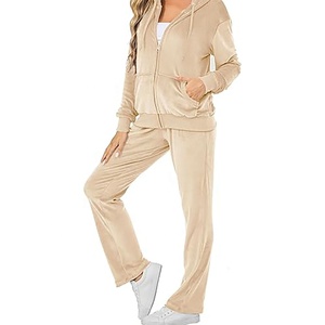 Pantalones de chándal Conjuntos Jogger Sudadera con capucha Pantalones de chándal Conjuntos Jogger Pantalones Cargo Chándales Unisex Trajes de chándal Conjunto de 2 piezas Chándal - Product Image 1