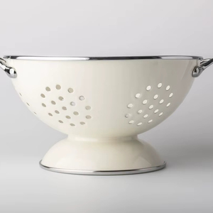 Everyday Stainless Steel <b>Colander</b> For Rinsing Kitchen Ingredients Including Rice Pasta Fresh Produce And Beans - Product Image 1