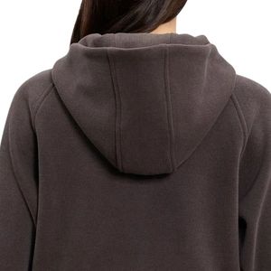 <b>Women</b>’s <b>Soft</b> Fleece Half Zip <b>Hoodie</b> Custom Casual Pullover Sweatshirt Warm Breathable Fabric Long Sleeve Relaxed Fit Outdoor - Product Image 4