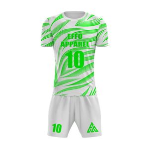 Dernier style d'uniformes de football en gros, ensemble d'uniformes de football pour adultes, uniforme de football de haute qualité - Product Image 3