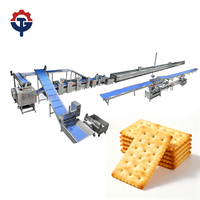 Ligne de production de biscuits entièrement automatique en acier inoxydable 304 pour biscuits durs et mous, équipement pour usines alimentaires, capacité personnalisable