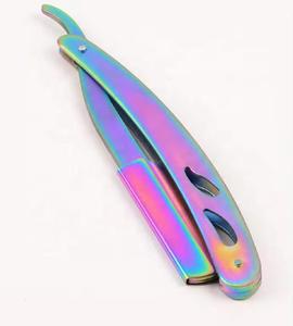 Navaja de Barbero Plegable de Acabado Premium con Soporte de Cuchilla Ultra Duradero para Salón y Cuidado Personal - Product Image 2