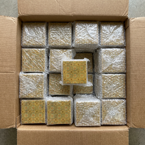 Handmade Wholesale Custom <b>Marble</b> <b>Coaster</b> Set with Vintage Yellow Geometric Pattern, Square Natural Stone Drink <b>Coasters</b> for Home - Product Image 4
