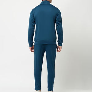 Conjunto Deportivo de 2 Piezas para Hombre, Talla Grande, Casual, Invernal, con Capucha y Cremallera, Estampado, con Logotipo Personalizado, de Forro Polar, para Gimnasio, Entrenamiento, Jogging - Product Image 2