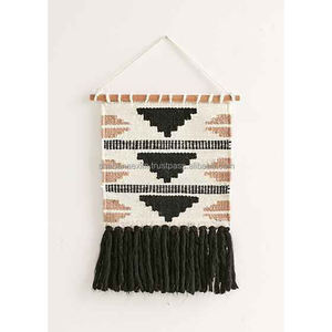 Tapiz tejido bohemio personalizado para colgar en la pared, Panel de algodón, decoración de pared para el hogar, formato de primavera - Product Image 5