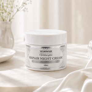 Crème de nuit hydratante, soin anti-rides, soin intensif de nuit, soin du visage anti-âge, crème réparatrice de la peau, crème de luxe pour le visage - Product Image 3