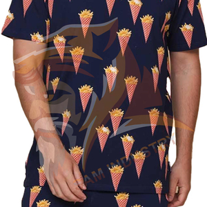 Wholesale Men Plus Size Customized <b>Twin</b> <b>Set</b> Solid Color Summer Wear Breathable Quick Dry Polyester/Cotton <b>Twin</b> <b>Set</b> - Product Image 5