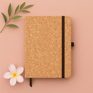 Agenda de Corcho A5 Clásica, 192 Páginas, Cubierta de Corcho Natural, Ecológica, Profesional, Encuadernación Perfecta, Impresión UV/Serigrafía, Regalo, Uso en Oficina, Venta al Por Mayor - Product Image 4