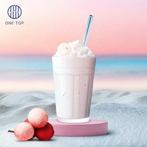 Bolsa de polvo de batido con sabor a lichi, ingrediente de té de burbujas - Product Image 1