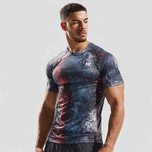 Camiseta Deportiva de Compresión Unisex para Gimnasio y Fitness, Manga Corta, Secado Rápido, Transpirable, Ecológica, 100% Poliéster, Protección UV - Product Image 3