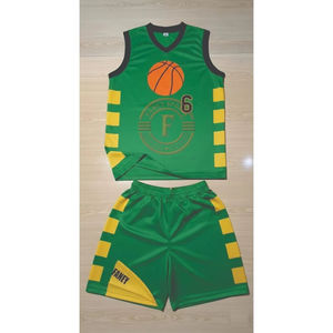 Conjunto de Uniforme de Baloncesto Sublimado con Logotipo Personalizado, Transpirable y de Secado Rápido, Camiseta y Pantalones Cortos de Baloncesto para Equipo - Product Image 1