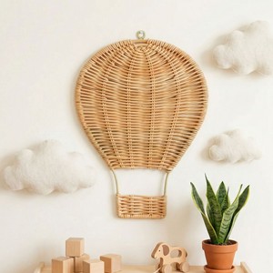 Autocollant décoratif en rotin pour chambre à coucher d'enfants, fait à la main, décoration de chambre d'enfant - Product Image 1