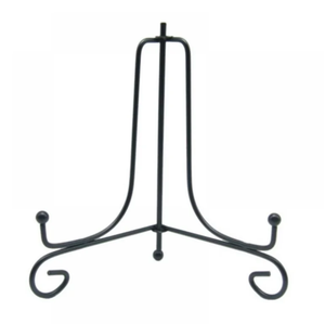 Présentoir en métal noir pour assiettes, support de présentation en fer de 8 pouces pour assiettes, livres et autres articles - Product Image 3