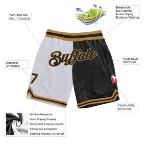 Shorts Deportivos de Baloncesto de Estilo Urbano Informal para Uso Diario, Tela Suave y Elástica, Corte Holgado para Ejercicio - Product Image 5