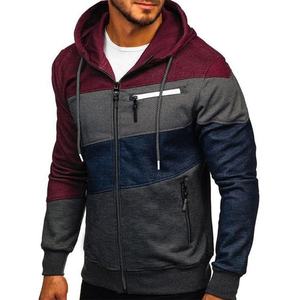 Custom Blank Full Zip up Hoodie Men's Plus Size Solid Color Zipper Sweatshirt <b>Cardigan</b> Autumn Hoodie <b>Oversize</b> Full Zip up Hoodie - Product Image 5