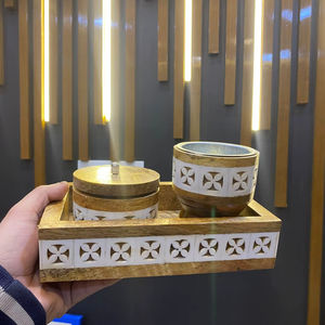 Moderno Quemador de Incienso Árabe Ecológico, Juego de Incienso Religioso, Madera de Bakhoor en Oferta para Decoración del Hogar, Temporada de Ramadán - Product Image 1