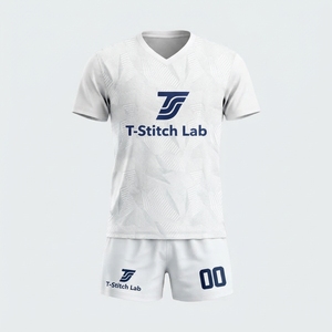 Nuevo Uniforme de Voleibol Unisex de Manga Corta con Cuello en V, Transpirable, de Secado Rápido, con Nombre de Equipo Personalizado, Absorbe la Humedad - Product Image 6