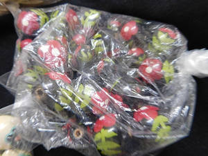 Perles de verre russes à facettes vintage sur mesure de couleur jaune étincelle classique pour les créateurs de bijoux - Product Image 6