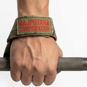 Correas de Soporte para Muñeca Rajputana Corporation, Cierre Ajustable de Gancho y Bucle, Unisex, para Levantamiento de Pesas, Entrenamiento de Fuerza, Correas en Forma de 8 - Product Image 4