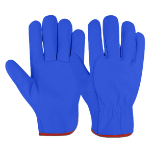 Guantes de Seguridad Premium JNM SAFETY de Cuero de Cabra de 11 oz, Resistentes al Calor, Antiestáticos, Duraderos, Antideslizantes, de Alta Protección para Conductor - Product Image 6