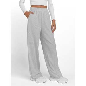 Trendy Queen 2025, pantalones de chándal de pierna ancha a la moda para mujer, pantalones de chándal holgados de cintura alta con bolsillos, estilo Y2K, Pantalones de mujer Queen - Product Image 3